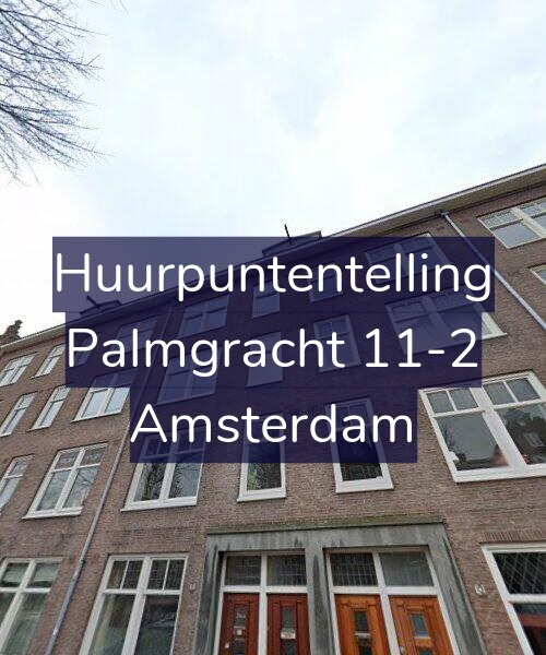 Foto gevel Huurpuntentelling voor Palmgracht 11-2, Amsterdam