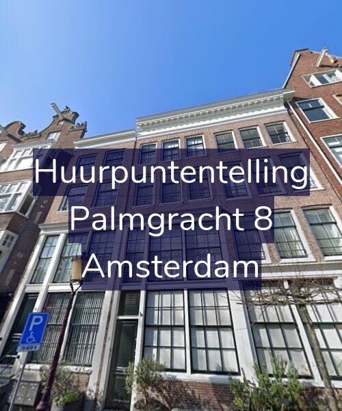 Foto gevel Huurpuntentelling voor Palmgracht 8, Amsterdam