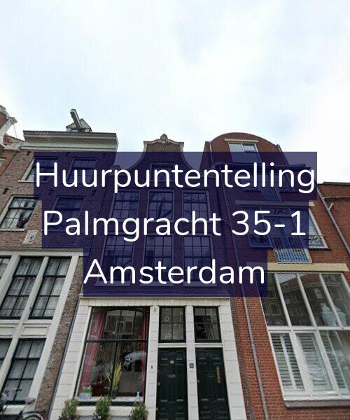 Foto gevel Huurpuntentelling voor Palmgracht 35-1, Amsterdam