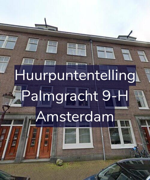 Foto gevel Huurpuntentelling voor Palmgracht 9-H, Amsterdam