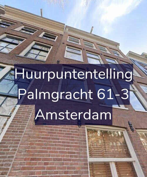 Foto gevel Huurpuntentelling voor Palmgracht 61-3, Amsterdam