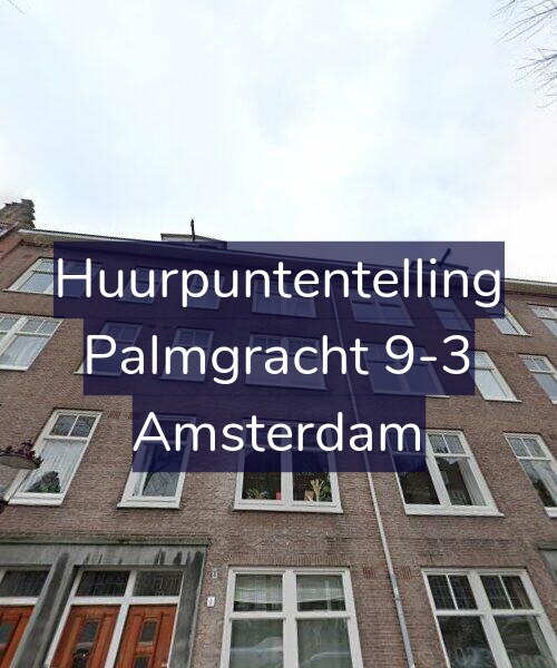 Foto gevel Huurpuntentelling voor Palmgracht 9-3, Amsterdam