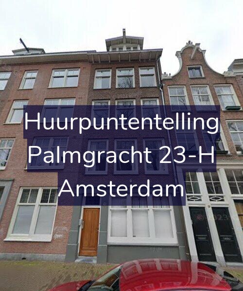 Foto gevel Huurpuntentelling voor Palmgracht 23-H, Amsterdam