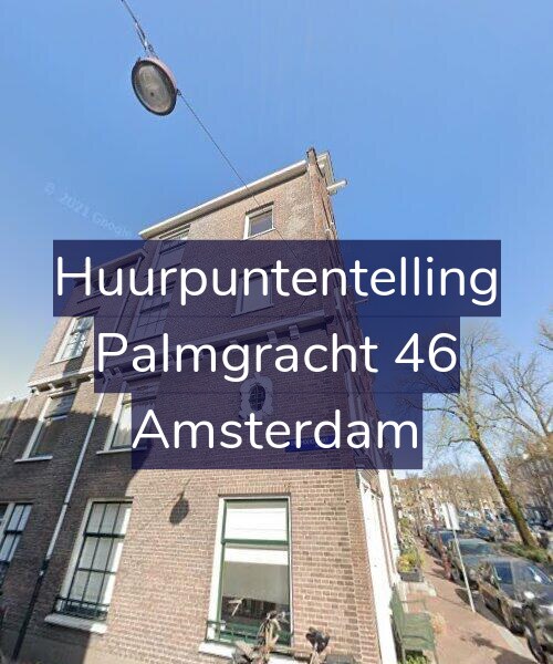 Foto gevel Huurpuntentelling voor Palmgracht 46, Amsterdam