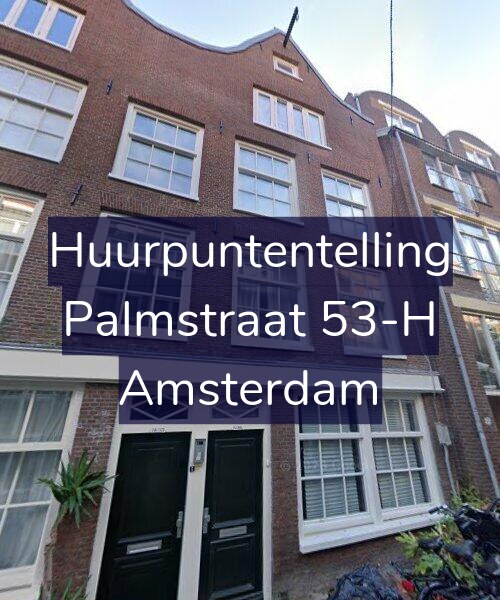 Foto gevel Huurpuntentelling voor Palmstraat 53-H, Amsterdam