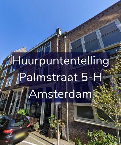 Foto gevel Huurpuntentelling voor Palmstraat 5-H, Amsterdam