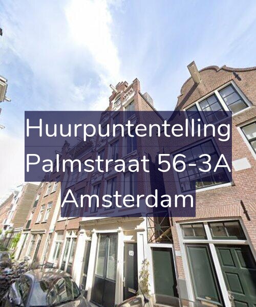 Foto gevel Huurpuntentelling voor Palmstraat 56-3A, Amsterdam