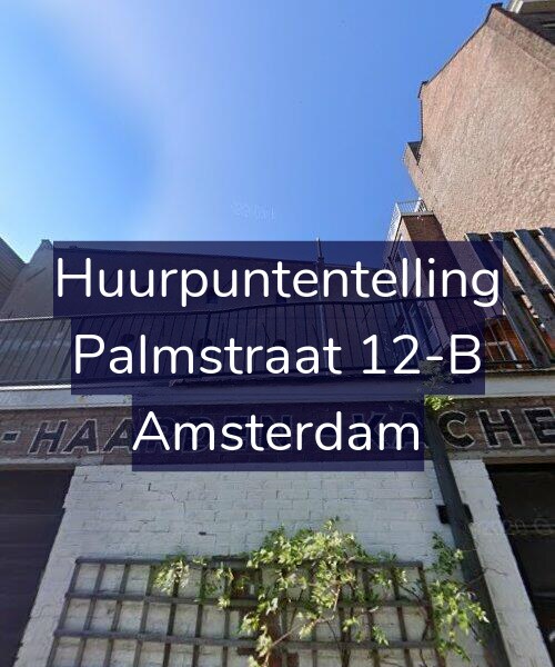 Foto gevel Huurpuntentelling voor Palmstraat 12-B, Amsterdam