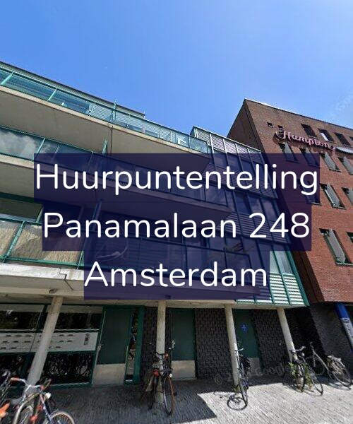 Foto gevel Huurpuntentelling voor Panamalaan 248, Amsterdam