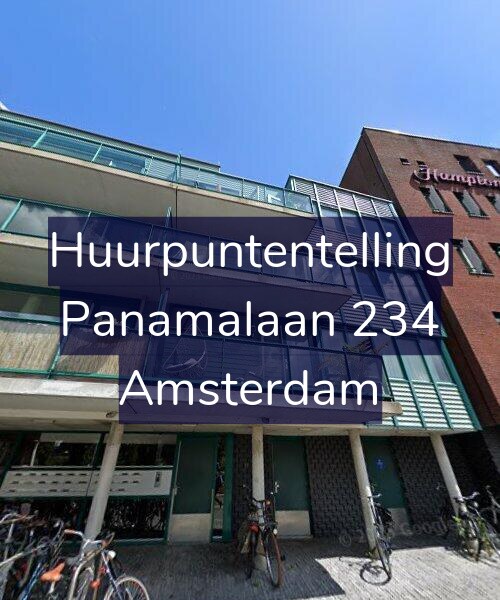 Foto gevel Huurpuntentelling voor Panamalaan 234, Amsterdam