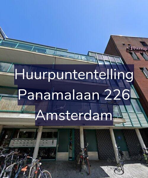 Foto gevel Huurpuntentelling voor Panamalaan 226, Amsterdam
