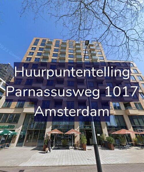 Foto gevel Huurpuntentelling voor Parnassusweg 1017, Amsterdam