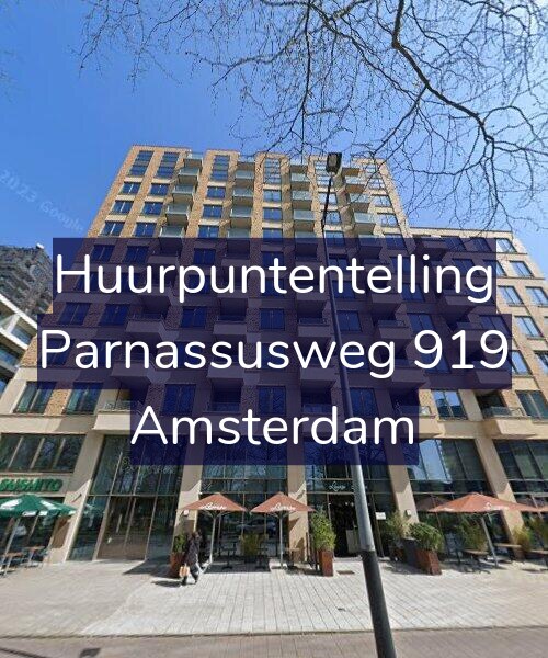 Foto gevel Huurpuntentelling voor Parnassusweg 919, Amsterdam