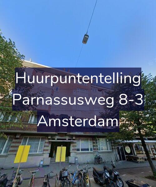 Foto gevel Huurpuntentelling voor Parnassusweg 8-3, Amsterdam
