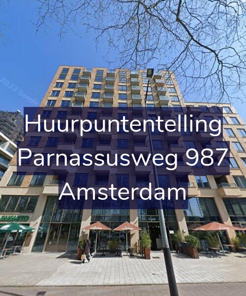 Foto gevel Huurpuntentelling voor Parnassusweg 987, Amsterdam