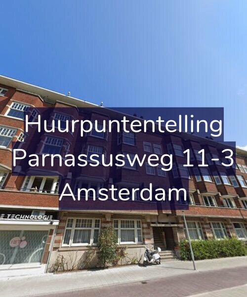 Foto gevel Huurpuntentelling voor Parnassusweg 11-3, Amsterdam
