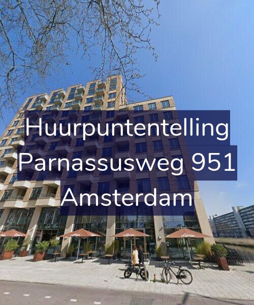 Foto gevel Huurpuntentelling voor Parnassusweg 951, Amsterdam
