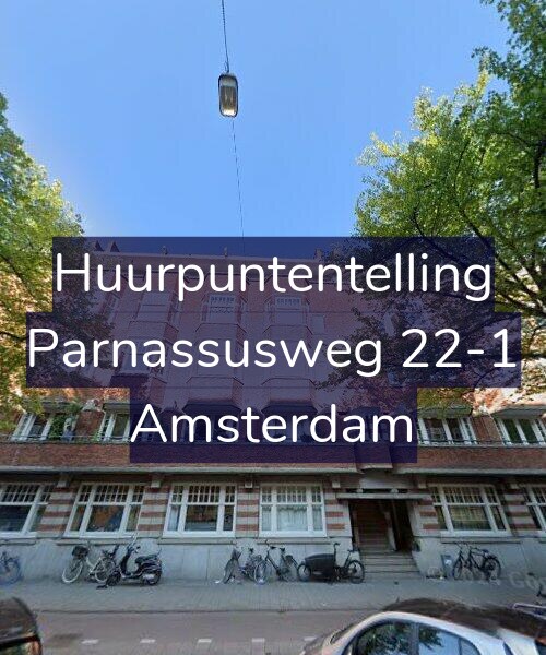 Foto gevel Huurpuntentelling voor Parnassusweg 22-1, Amsterdam