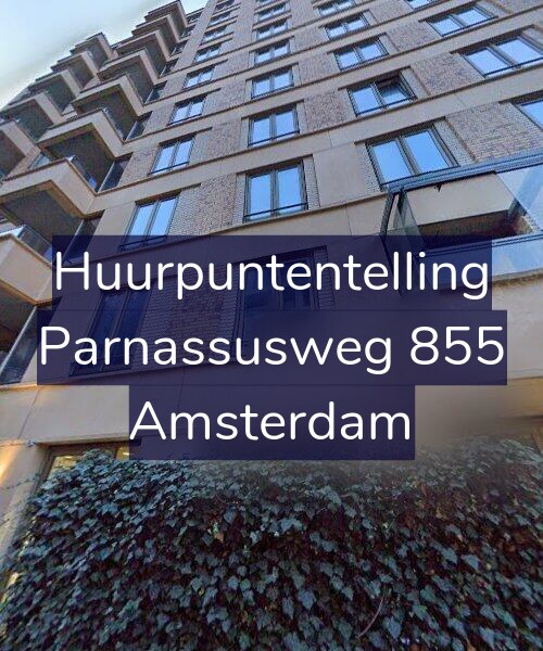 Foto gevel Huurpuntentelling voor Parnassusweg 855, Amsterdam
