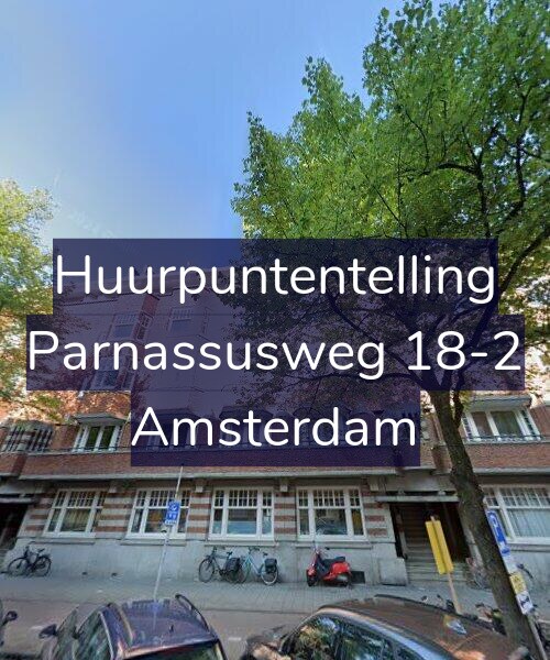 Foto gevel Huurpuntentelling voor Parnassusweg 18-2, Amsterdam