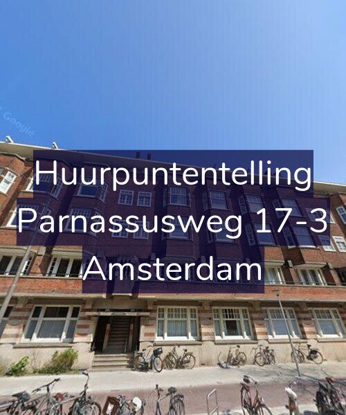 Foto gevel Huurpuntentelling voor Parnassusweg 17-3, Amsterdam
