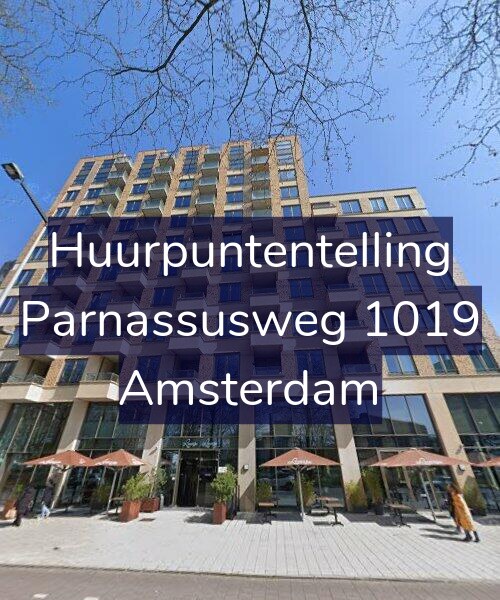 Foto gevel Huurpuntentelling voor Parnassusweg 1019, Amsterdam