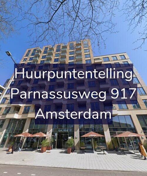 Foto gevel Huurpuntentelling voor Parnassusweg 917, Amsterdam
