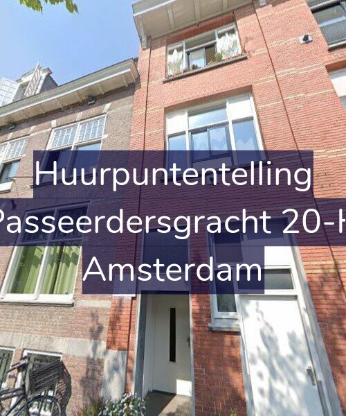 Foto gevel Huurpuntentelling voor Passeerdersgracht 20-H, Amsterdam