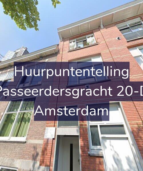 Foto gevel Huurpuntentelling voor Passeerdersgracht 20-D, Amsterdam