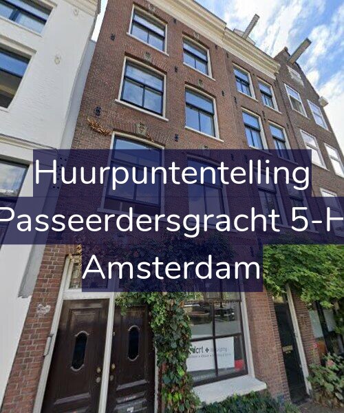 Foto gevel Huurpuntentelling voor Passeerdersgracht 5-H, Amsterdam