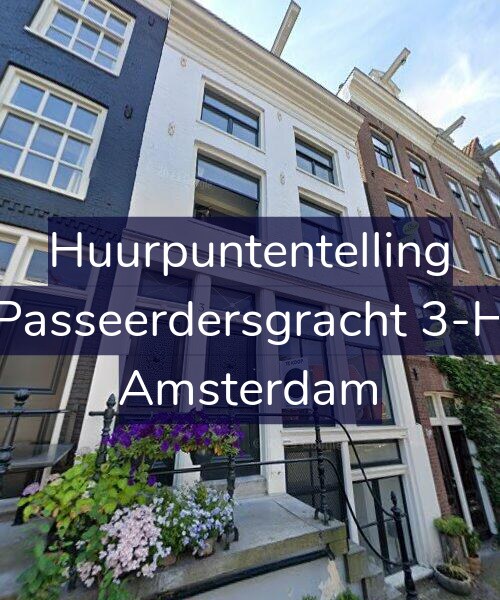 Foto gevel Huurpuntentelling voor Passeerdersgracht 3-H, Amsterdam