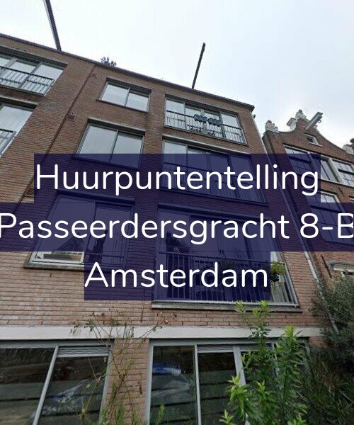 Foto gevel Huurpuntentelling voor Passeerdersgracht 8-B, Amsterdam