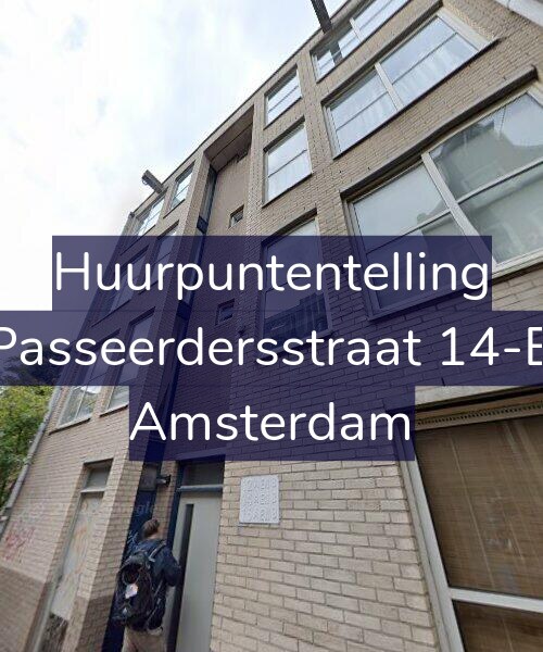 Foto gevel Huurpuntentelling voor Passeerdersstraat 14-B, Amsterdam