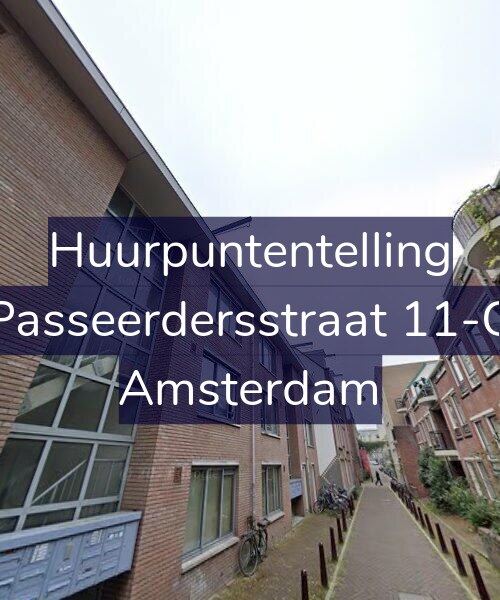 Foto gevel Huurpuntentelling voor Passeerdersstraat 11-G, Amsterdam