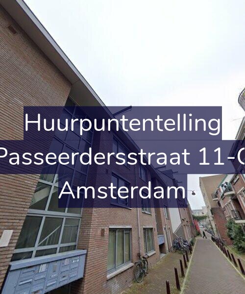 Foto gevel Huurpuntentelling voor Passeerdersstraat 11-C, Amsterdam