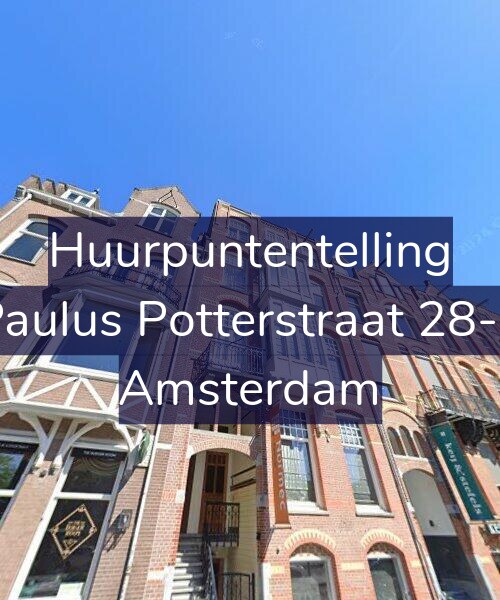 Foto gevel Huurpuntentelling voor Paulus Potterstraat 28-3, Amsterdam