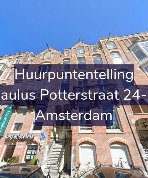 Foto gevel Huurpuntentelling voor Paulus Potterstraat 24-C, Amsterdam