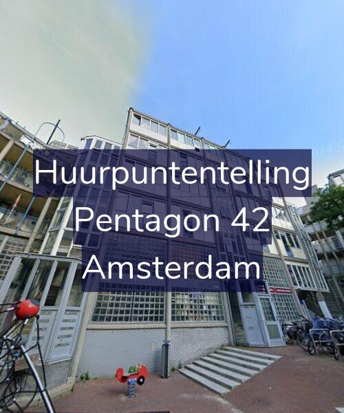 Foto gevel Huurpuntentelling voor Pentagon 42, Amsterdam
