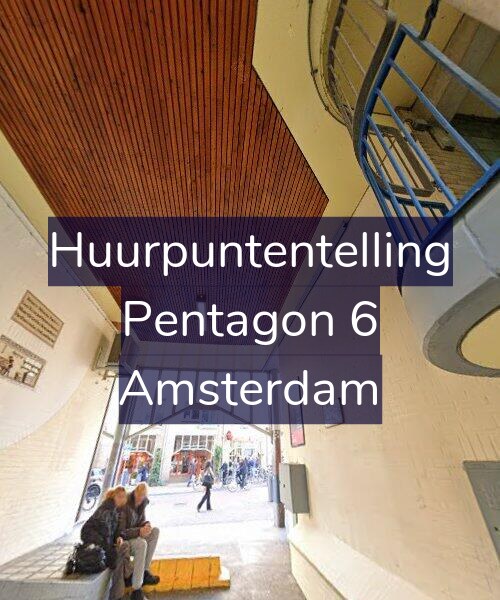 Foto gevel Huurpuntentelling voor Pentagon 6, Amsterdam