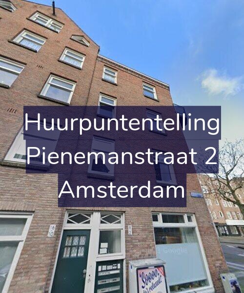 Foto gevel Huurpuntentelling voor Pienemanstraat 2, Amsterdam