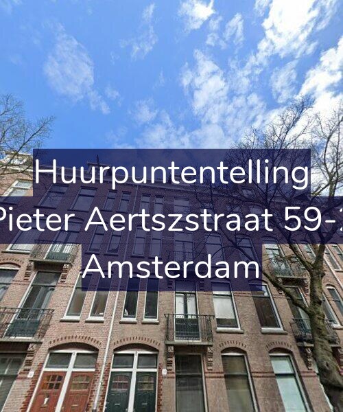 Foto gevel Huurpuntentelling voor Pieter Aertszstraat 59-2, Amsterdam