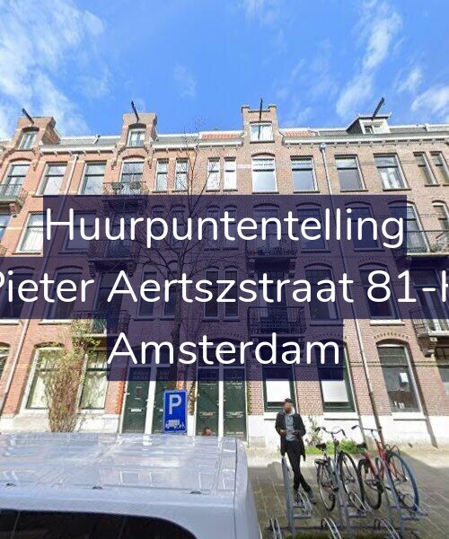 Foto gevel Huurpuntentelling voor Pieter Aertszstraat 81-H, Amsterdam