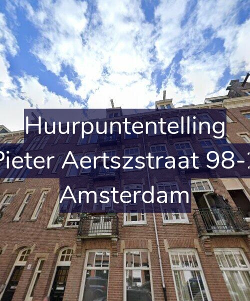 Foto gevel Huurpuntentelling voor Pieter Aertszstraat 98-2, Amsterdam