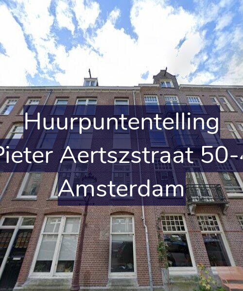 Foto gevel Huurpuntentelling voor Pieter Aertszstraat 50-4, Amsterdam