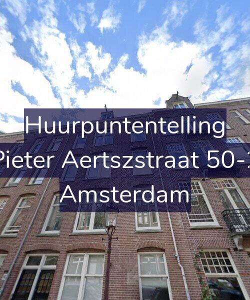 Foto gevel Huurpuntentelling voor Pieter Aertszstraat 50-2, Amsterdam