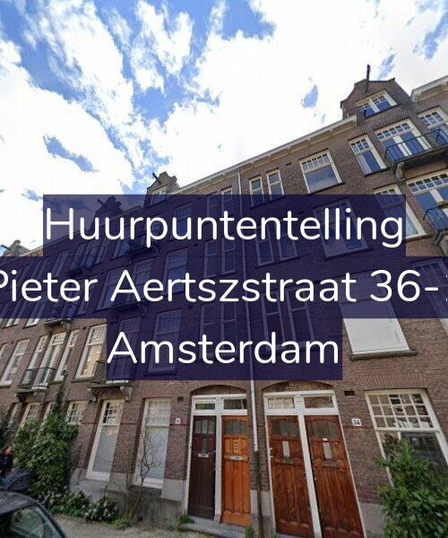 Foto gevel Huurpuntentelling voor Pieter Aertszstraat 36-1, Amsterdam