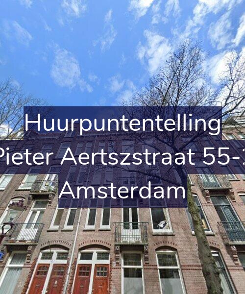 Foto gevel Huurpuntentelling voor Pieter Aertszstraat 55-2, Amsterdam