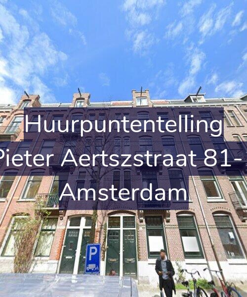 Foto gevel Huurpuntentelling voor Pieter Aertszstraat 81-1, Amsterdam