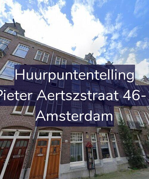 Foto gevel Huurpuntentelling voor Pieter Aertszstraat 46-1, Amsterdam