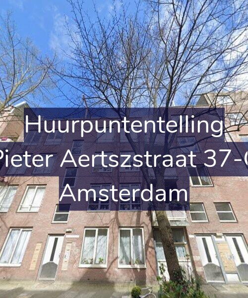 Foto gevel Huurpuntentelling voor Pieter Aertszstraat 37-C, Amsterdam